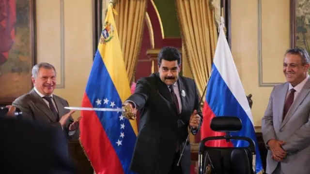 Мадуро и Сечин