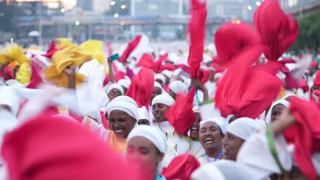 የደመራ በዓል አካባበር በአዲስ አበባ