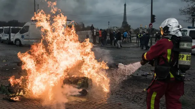 احتجاجات السترات الصفراء