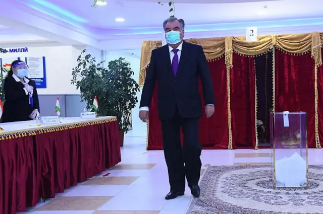 پیروزی امامعلی رحمان در انتخابات ریاست جمهوری تاجیکستان