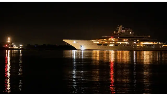 Яхта Dilbar