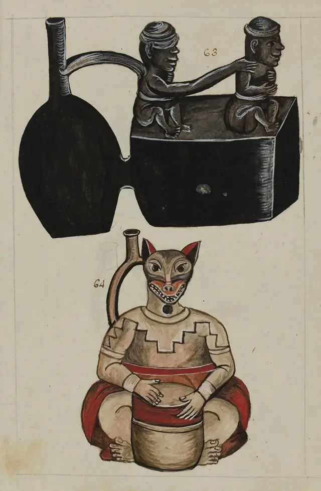 Acuarela del Códex Trujillo