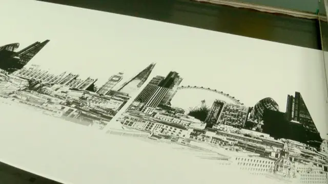 پرنٹڈ کپڑے کا ایک نمونہ