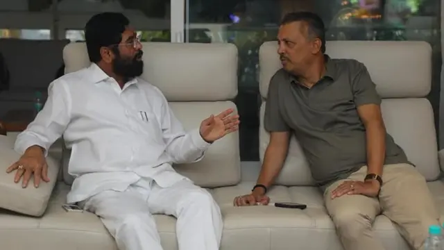 एकनाथ शिंदे आणि मिलिंद नार्वेकर