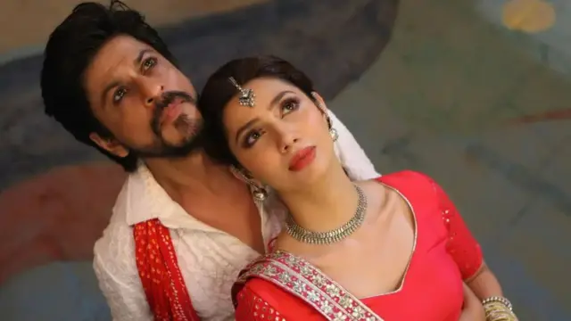 शाहरुख़ ख़ान और माहिरा ख़ान