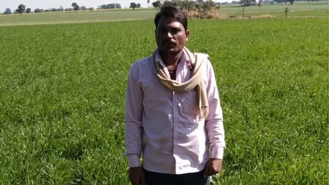 फंदा गांव के किसान अर्जुन मेवाड़े