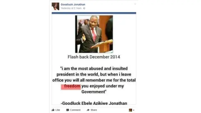 Goodluck Jonathan