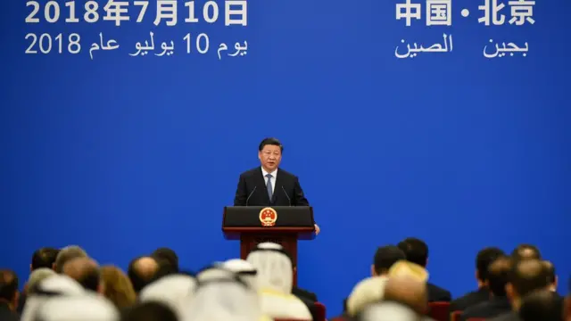 Çin Devlet Başkanı Şi Jinping konuşmasında işbirliğini vurguladı.