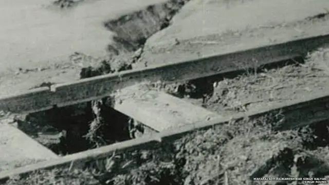 तिरहुत रेलवे की रेल की तस्वीर