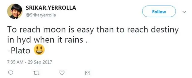 హైదరాబాద్‌పై జోకుల వాన