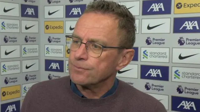 رانغنك بعد هزيمة ثقيلة أمام ليفربول