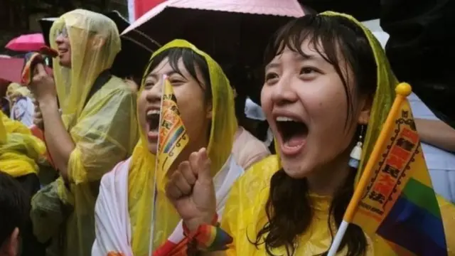 තායිවානය, සමරිසි විවාහ නීත්‍යානුකු කළ ආසියාවේ පළමු රට බවට පත් විය