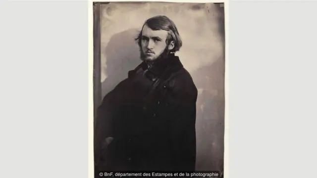 阿德里安镜头下的杜雷（Gustave Doré），大约创作于1854年。