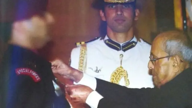 میجر ٹینگو کو صدر پرنو مکھرجی نے کیرتی چکر سے نوازا