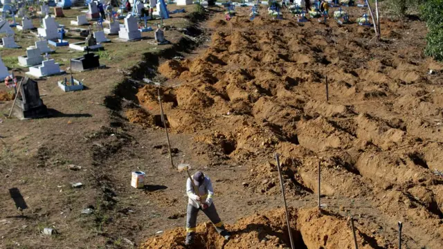 Cemitério onde vítimas serão enterradas