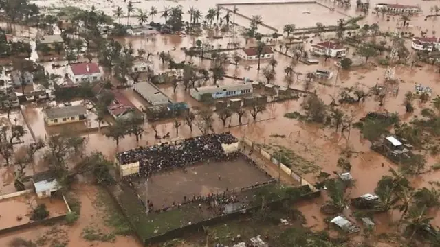 Athari za Kimbunga Idai nchini Msumbiji
