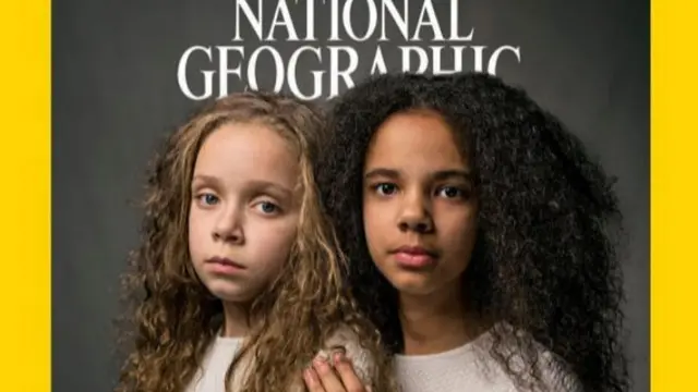 Marcia e Millie Biggs na capa da National Geographic