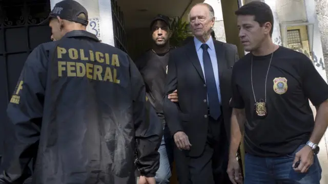 Carlos Nuzman, le patron des Jeux de Rio sous les verrous.