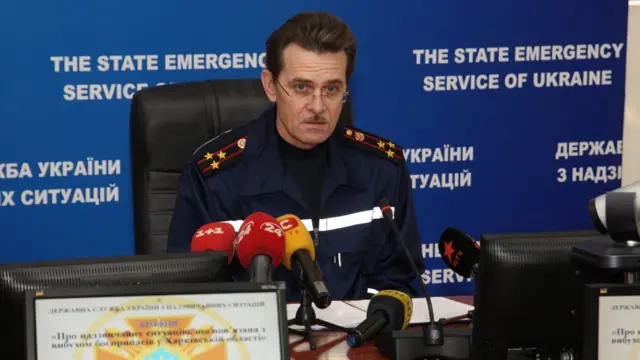 Заступник директора Департаменту реагування на надзвичайні ситуації ДСНС Петро Коротинський