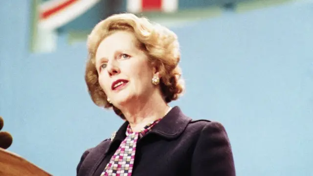 Маргарет Тэтчер. Фото 1984 года
