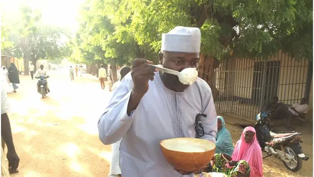 Ibrahim Isa da kokon furarsa a birnin Daura