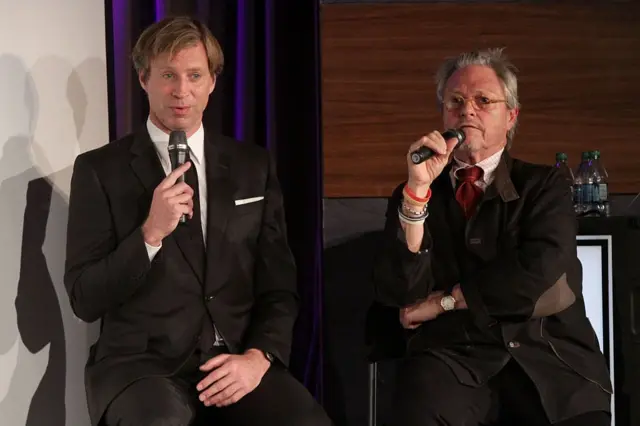 Майкл Линдси-Хогг и Джайлз Мартин