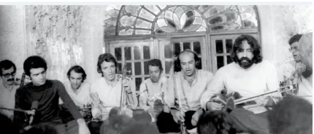 با جمعی از اعضای کانون چاووش