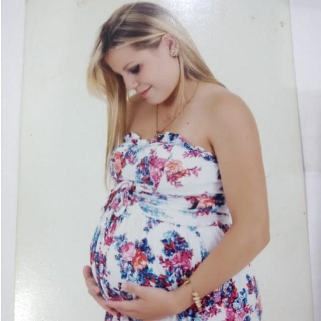 Karine Gehlen durantefazer jogo quina onlineprimeira gestação