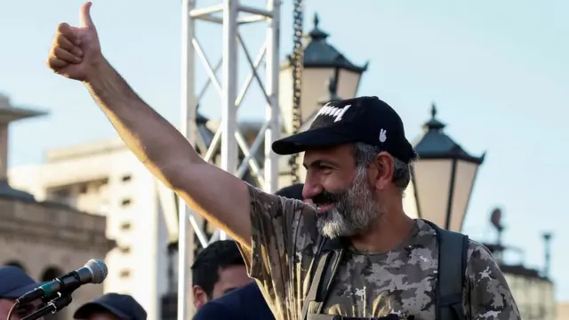 Никол Пашинян, май 2018