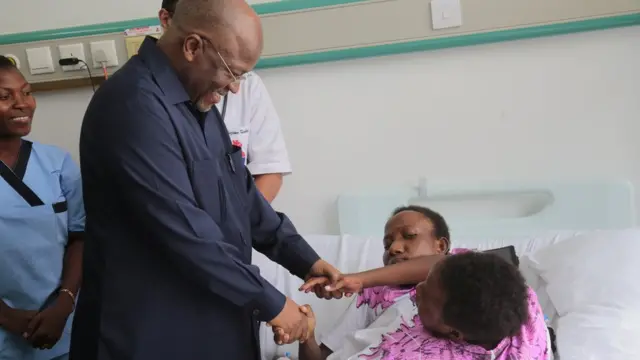 Rais wa Tanzania John Magufuli alituma risala zake za rambi rambi kufuatia kufariki kwa pacha Maria na Consolata ambaye kwa wakati mmoja aliwatembelea hosiptalini walikokuwa wanapokea matibabu