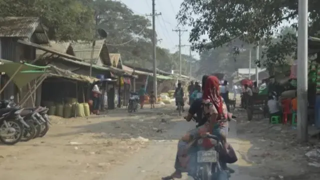 စစ်တွေမြိုအနီးက IDP စခန်းတစ်နေရာ