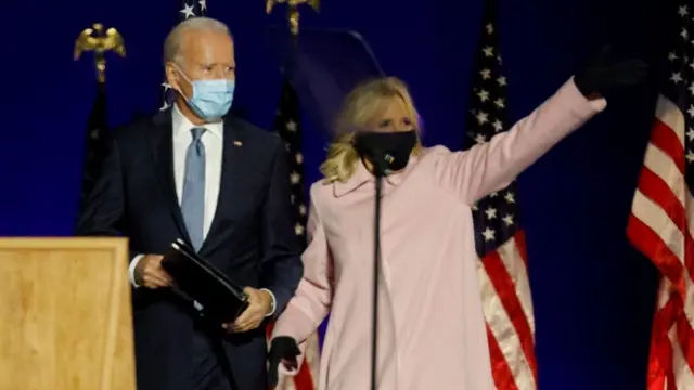 โจ ไบเดนและภรรยา