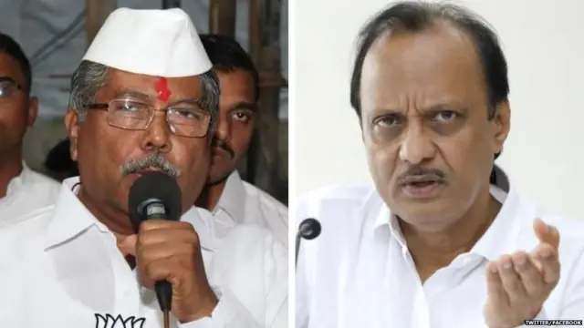 चंद्रकांत पाटील आणि अजित पवार