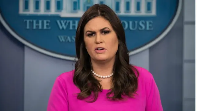 Người phát ngôn Nhà Trắng Sarah Huckabee Sanders