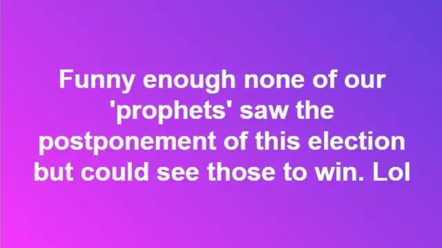 Iha tawọn eeyan kọ si isunsiwaju ibo