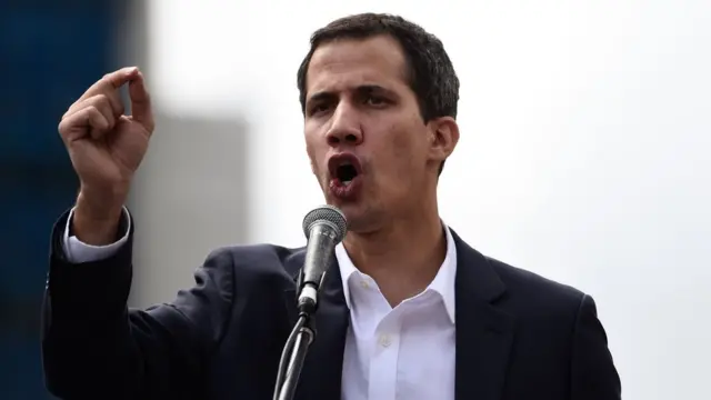 Juan Guaidó, presidente de la Asamblea Nacional de Venezuela