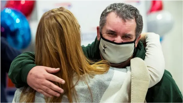 Reunión en aeropuerto