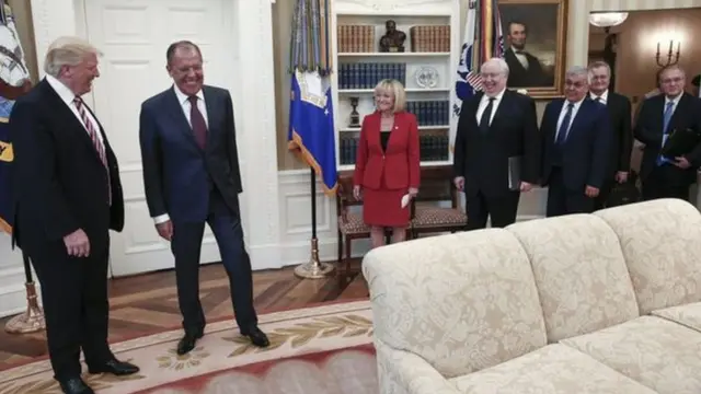 डोनल्ड ट्रंप और रुस के नेता