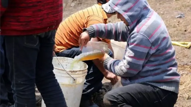 Robo de combustible en México