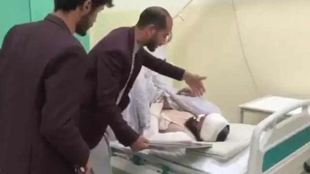 Nin dhaawac ah oo lagu dabiibayo Isbitaalka Takhar