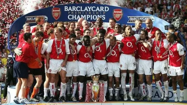 Mara ya mwisho Arsenal kushinda taji la ligi ilikuwa msimu wa 2003-04