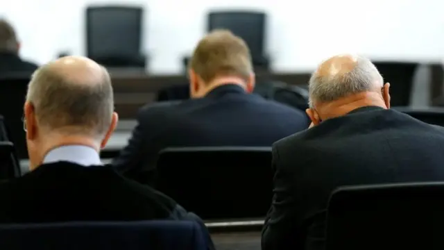 Empleados de Heckler & Koch en el juicio