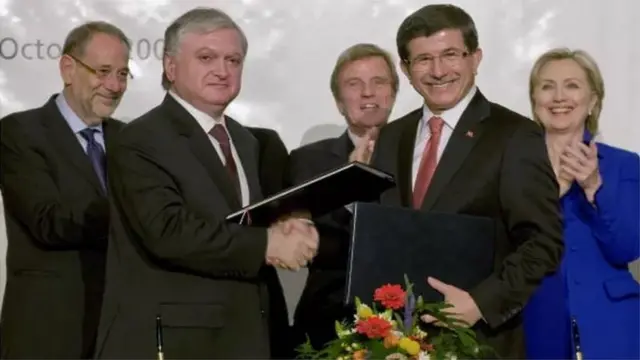 Nalbandyan Davudoğlu Hillari Klinton