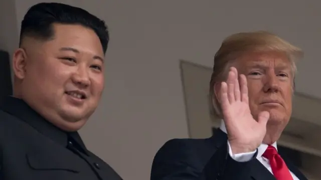 किम जोंग उन और ट्रंप