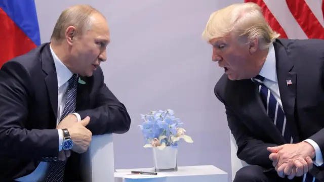 Vladimir Putin y Donald Trump