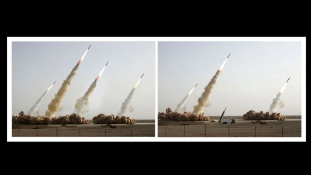 La démonstration de la puissance militaire de l'Iran en 2008 a été trafiquée pour retirer un lanceur qui n'a pas fonctionné et le remplacer par un quatrième projectile.