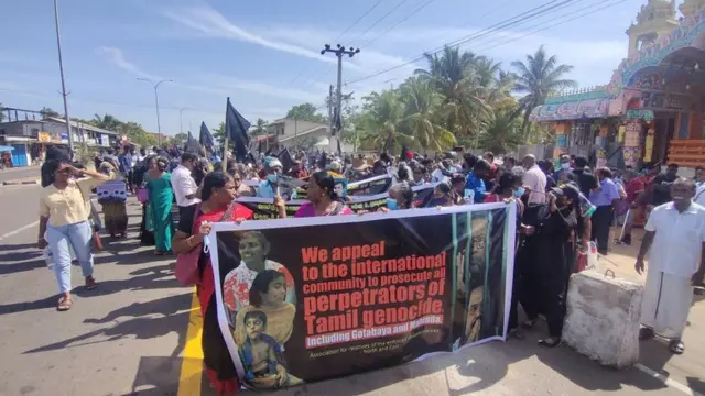 கிளிநொச்சி போராட்டம்