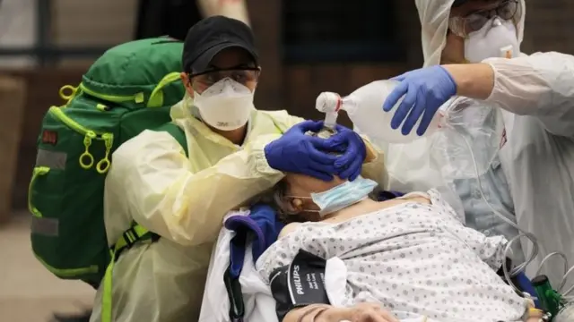 कोरोना वायरस अमरीका में