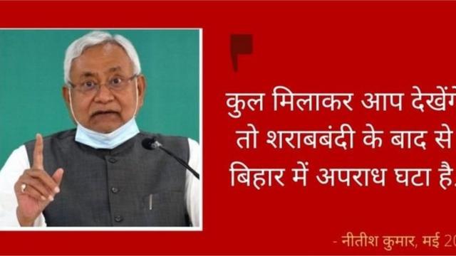 बिहार में शराबबंदी पर नीतीश अड़े लेकिन ज़मीन पर बिगड़ रहे हालात Bbc News हिंदी 9927