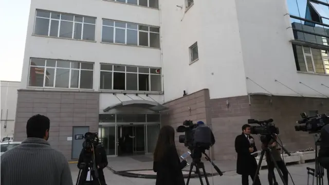 Ankara polisinin Kasım 2015'te baskın düzenlediği, Gülen Hareketi bağlantılı iş insanı kuruluşu TUSKON'un merkezi.